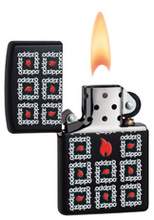Zapalniczka Zippo Zippo Płomyczki, Black Matte