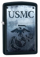 Zapalniczka Zippo US Marine Corps Black Matte