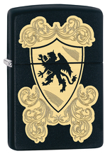 Zapalniczka Zippo Herb Smok, Black Matte