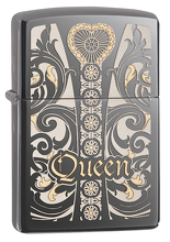 Zapalniczka Zippo Queen, Black Ice