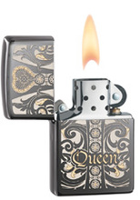 Zapalniczka Zippo Queen, Black Ice
