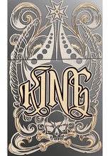 Zapalniczka Zippo King, Black Ice
