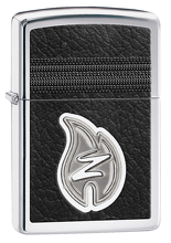 Zapalniczka Zippo Płomyk Zippo Logo, High Polish Chrome