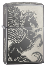 Zapalniczka Zippo King, Black Ice