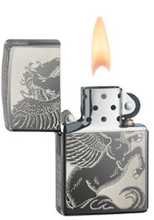 Zapalniczka Zippo King, Black Ice