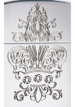 Zapalniczka Zippo Lilia, High Polish Chrome