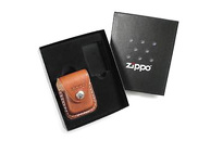 Pudełko z etui brąz ZIPPO, bez zapalniczki (etui z klipem)