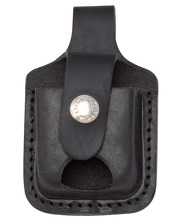 Etui skórzane Zippo czarne