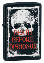 Zapalniczka Zippo Death, Black Matte