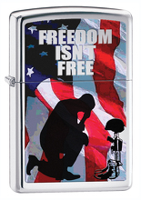 Zapalniczka Zippo Freedom Is'n Free, High Polish Chrome