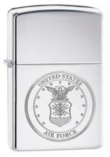 Zapalniczka Zippo US Air Forces, High Polish Chrome