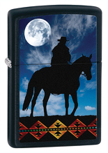 Zapalniczka Zippo Old Shurehand, Black Matte