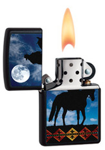 Zapalniczka Zippo Old Shurehand, Black Matte