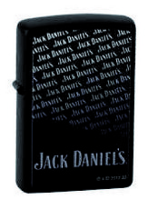 Zapalniczka Zippo Jack Daniel's logos, Black Matte