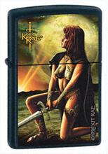 Zapalniczka Zippo Vaelen of Mith, Black Matte