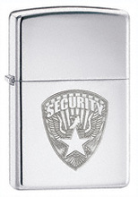 Zapalniczka Zippo Security, High Polish Chrome
