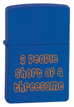 Zapalniczka Zippo 2 People, Royal Blue Matte