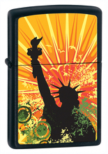 Zapalniczka Zippo Statue Of Liberty, Black Matte