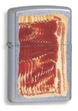Zapalniczka Zippo Bacon, Street Chrome