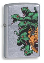 Zapalniczka Zippo Medusa, Street Chrome