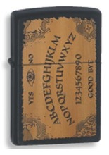 Zapalniczka Zippo Ouija, Black Matte