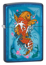 Zapalniczka Zippo Kio Fish, Cerulean
