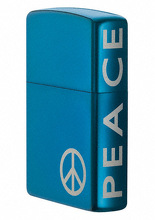 Zapalniczka Zippo Peace On The Side, Sapphire