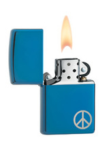 Zapalniczka Zippo Peace On The Side, Sapphire