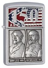 Zapalniczka Zippo Gettysburg 150'th Anniversary, limited edition, Satin Chrome