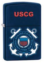 Zapalniczka Zippo US Coast Guard, Navy Matte