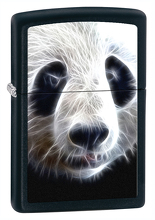 Zapalniczka Zippo Panda, Black Matte