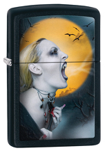 Zapalniczka Zippo Vampire, Black Matte