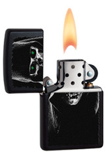 Zapalniczka Zippo Death, Black matte