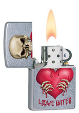 Zapalniczka Zippo Love Bites, Street Chrome