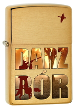 Zapalniczka Zippo Darz Bór, Brushed Brass