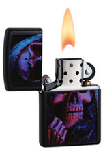 Zapalniczka Zippo Death, Black Matte