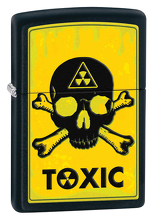 Zapalniczka Zippo Toxic, Black Matte
