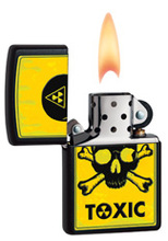Zapalniczka Zippo Toxic, Black Matte