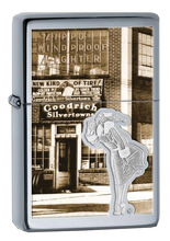 Zapalniczka Zippo Windy, Vintage High Polish Chrome