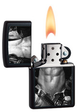 Zapalniczka Zippo Man, Black Matte