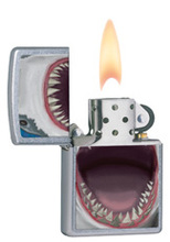 Zapalniczka Zippo Shark Muzzle, Street Chrome