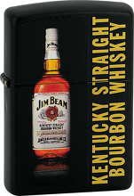 Zapalniczka Zippo Jim Beam Kentucky Whiskey, Black Matte