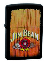 Zapalniczka Zippo Jim Beam, Black Matte