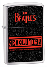 Zapalniczka Zippo Beatles, Brushed Chrome