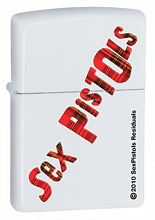 Zapalniczka Zippo Sex Pistols, White Matte