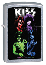 Zapalniczka Zippo Kiss, Street Chrome
