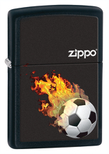 Zapalniczka Zippo Football, Black Matte