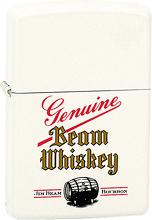 ZAP.Jim Beam Genuine, White Matte